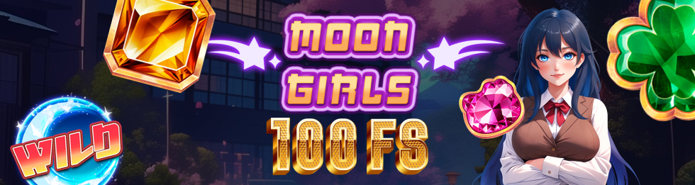100 фріспінів у Moon Girls